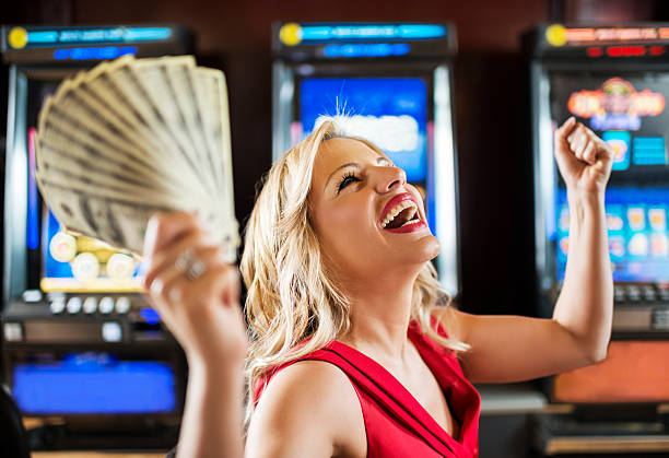 Live dealer spinning the roulette wheel